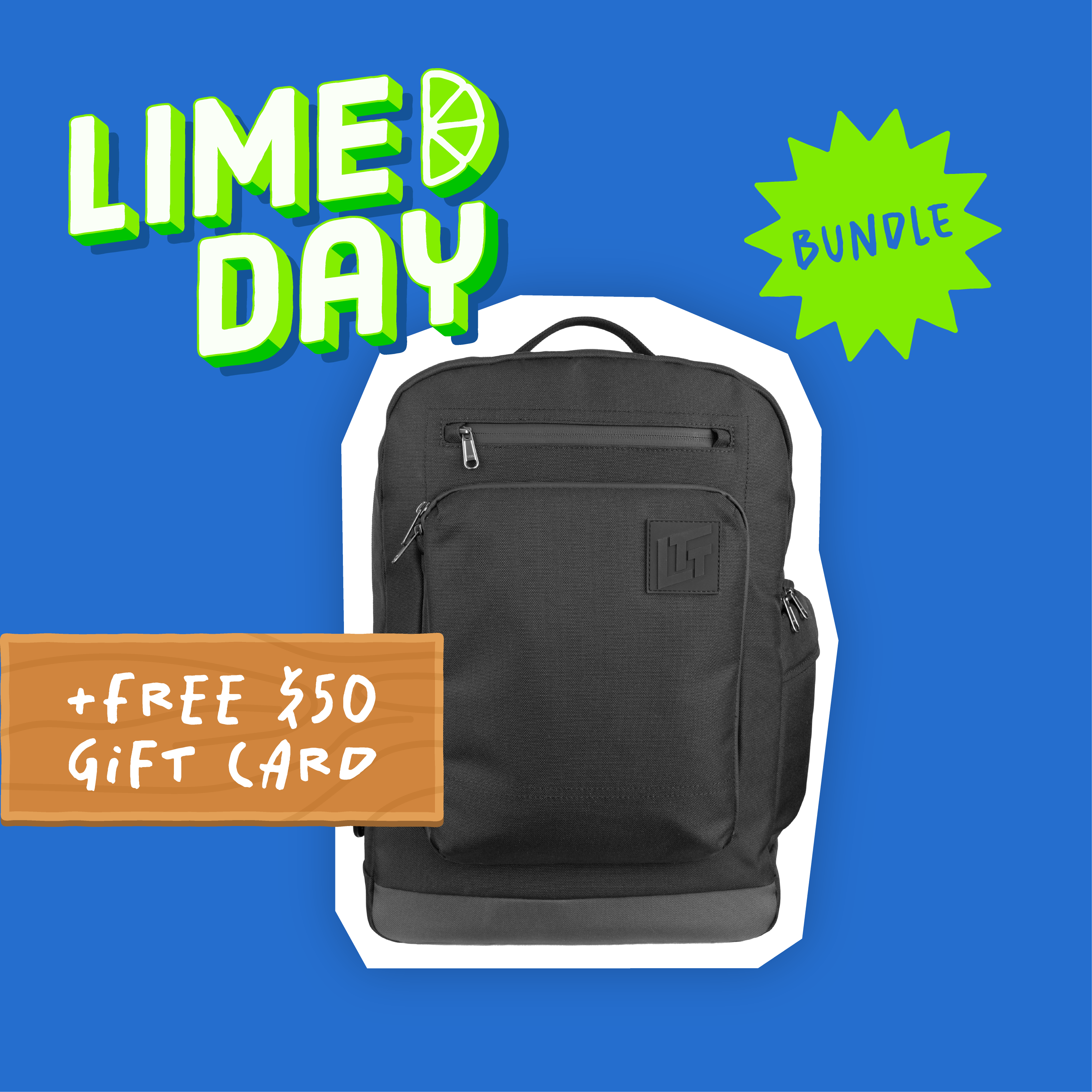 LTT Original Backpack + $50 Gift Card Bundle