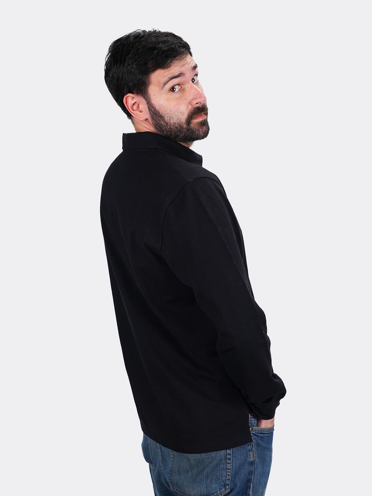 Model: Dan, Size: Large, Height: 6’2”/188cm