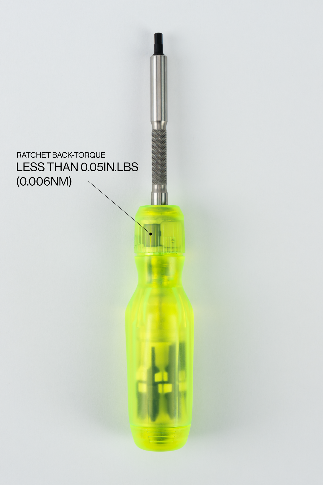 Tournevis à cliquet LTT - Vert Nucléaire - Produit Fini