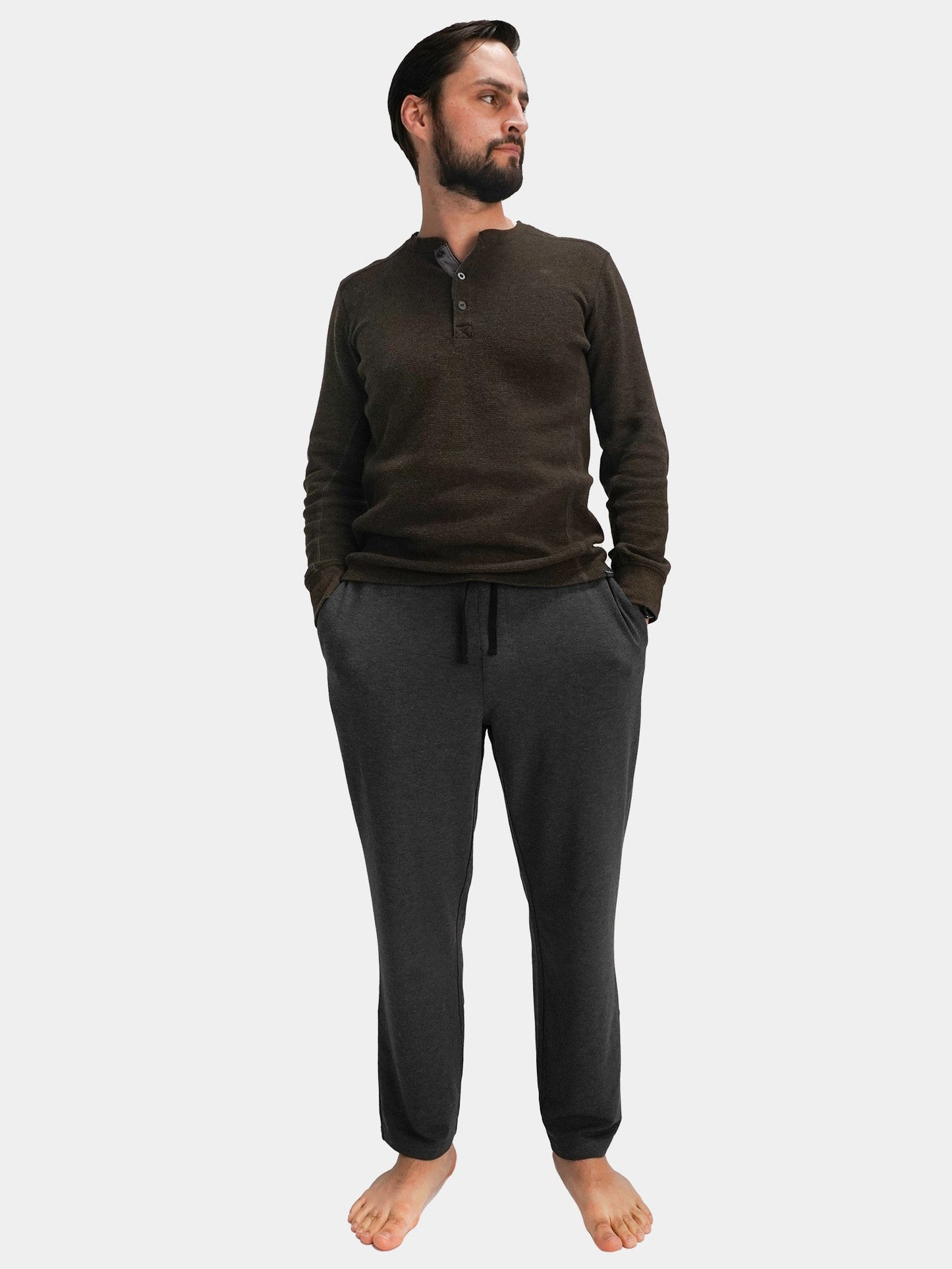 Model: James, Size: Medium / Standard, Height: 5’9”/175cm