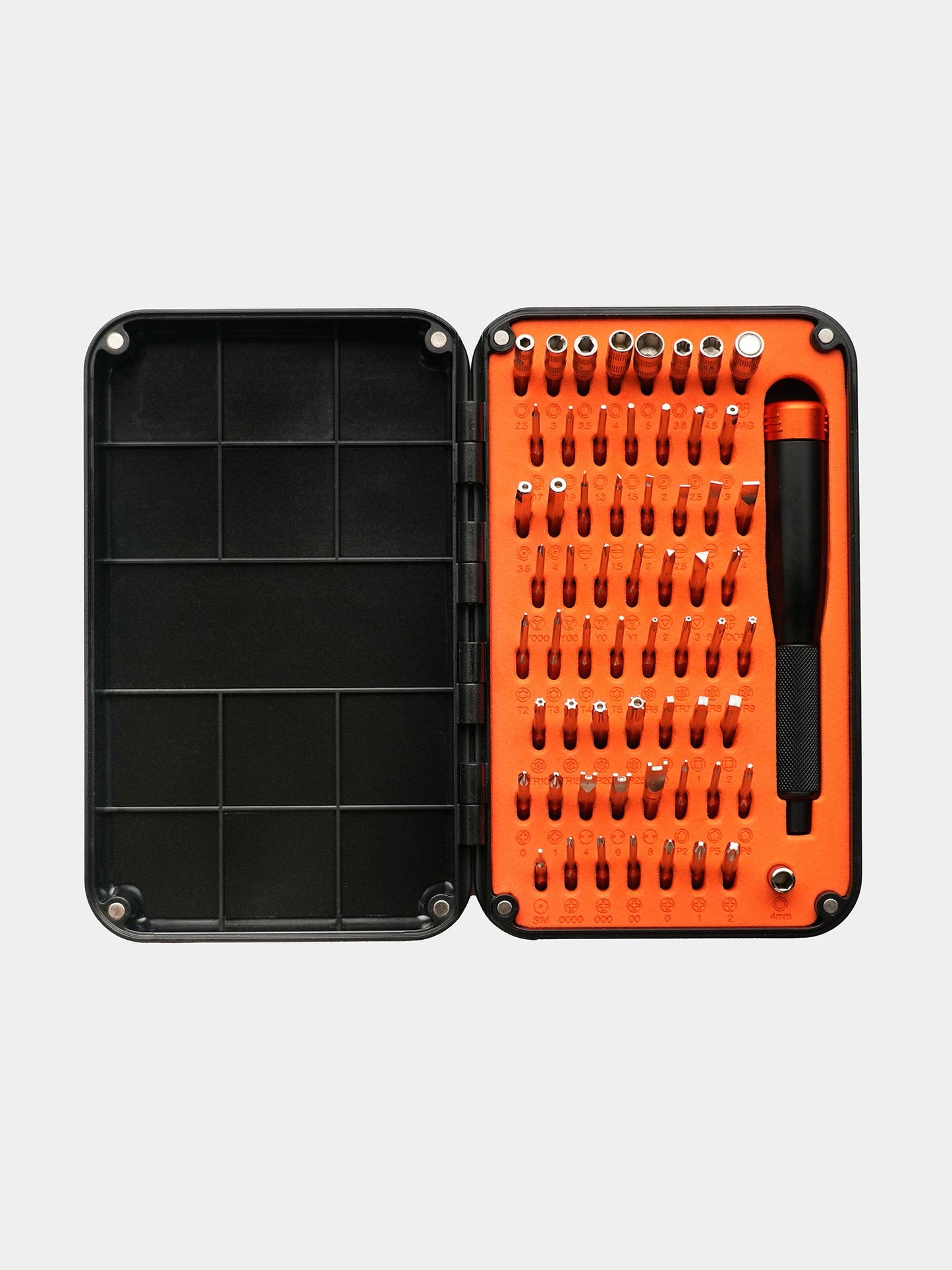Precision Screwdriver & Bit Case