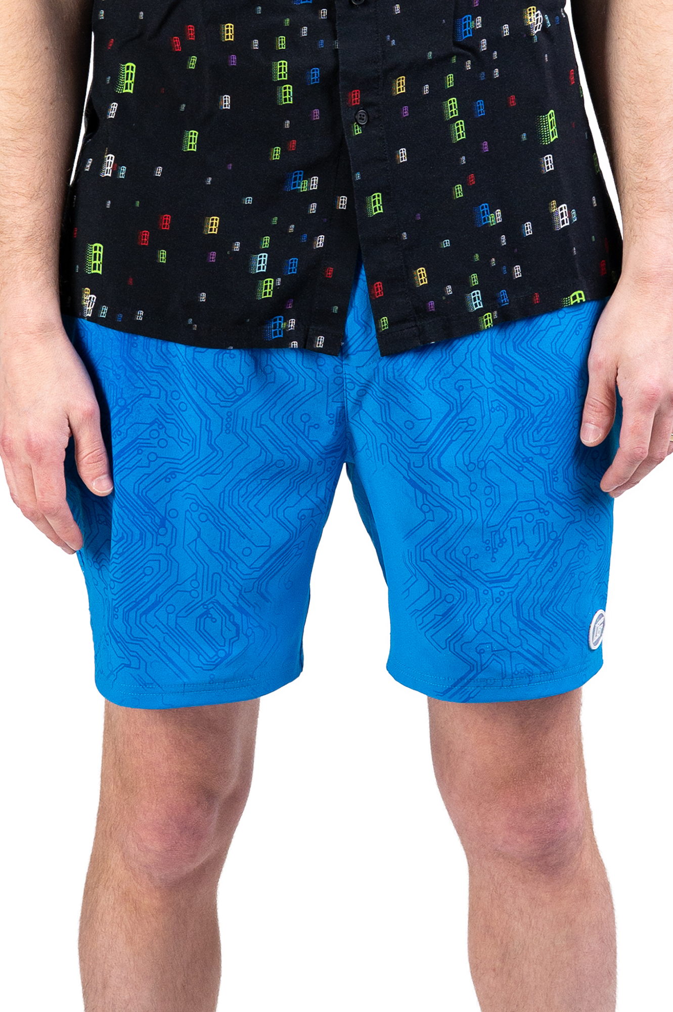 Model: Riley, Size: Medium, Height: 6’1”/185cm