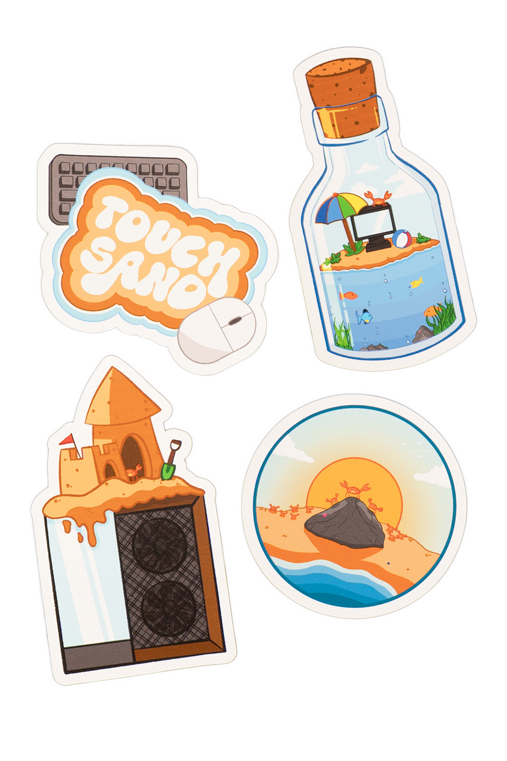 Touch Sand Sticker Sheet – LTTStore Global