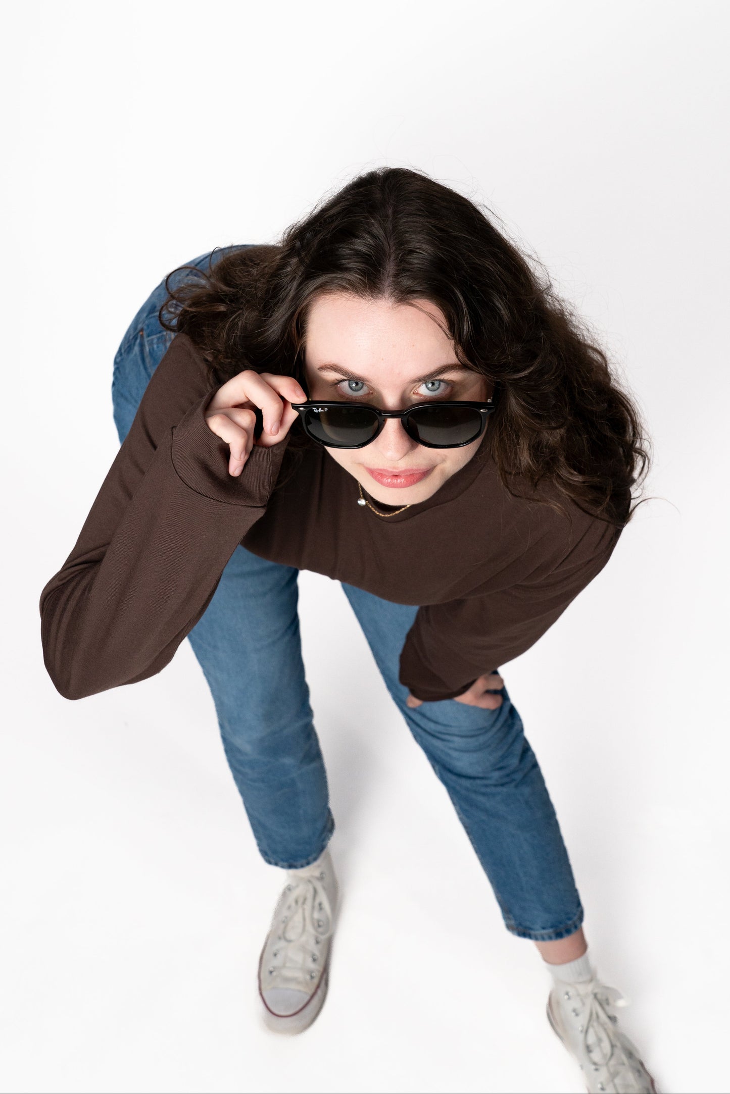 Model: Sarah, Size: Regular Medium, Height: 5’8”/173cm
